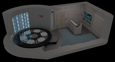 Saratoga Transporter Room
